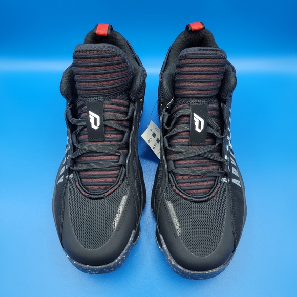 Adidas Dame 7 Extply GCA Core Black White-Vivid Red Mens Shoes Size 8 GV9872 New - Picture 6 of 12